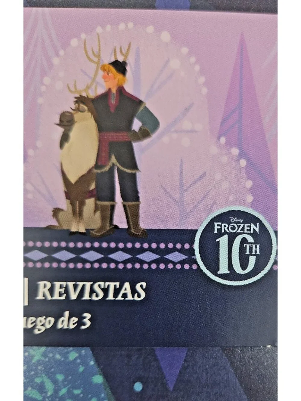 Disney Frozen Journal Notebook Set of 3 10th Anniversary Elsa Anna Olaf Kristoff